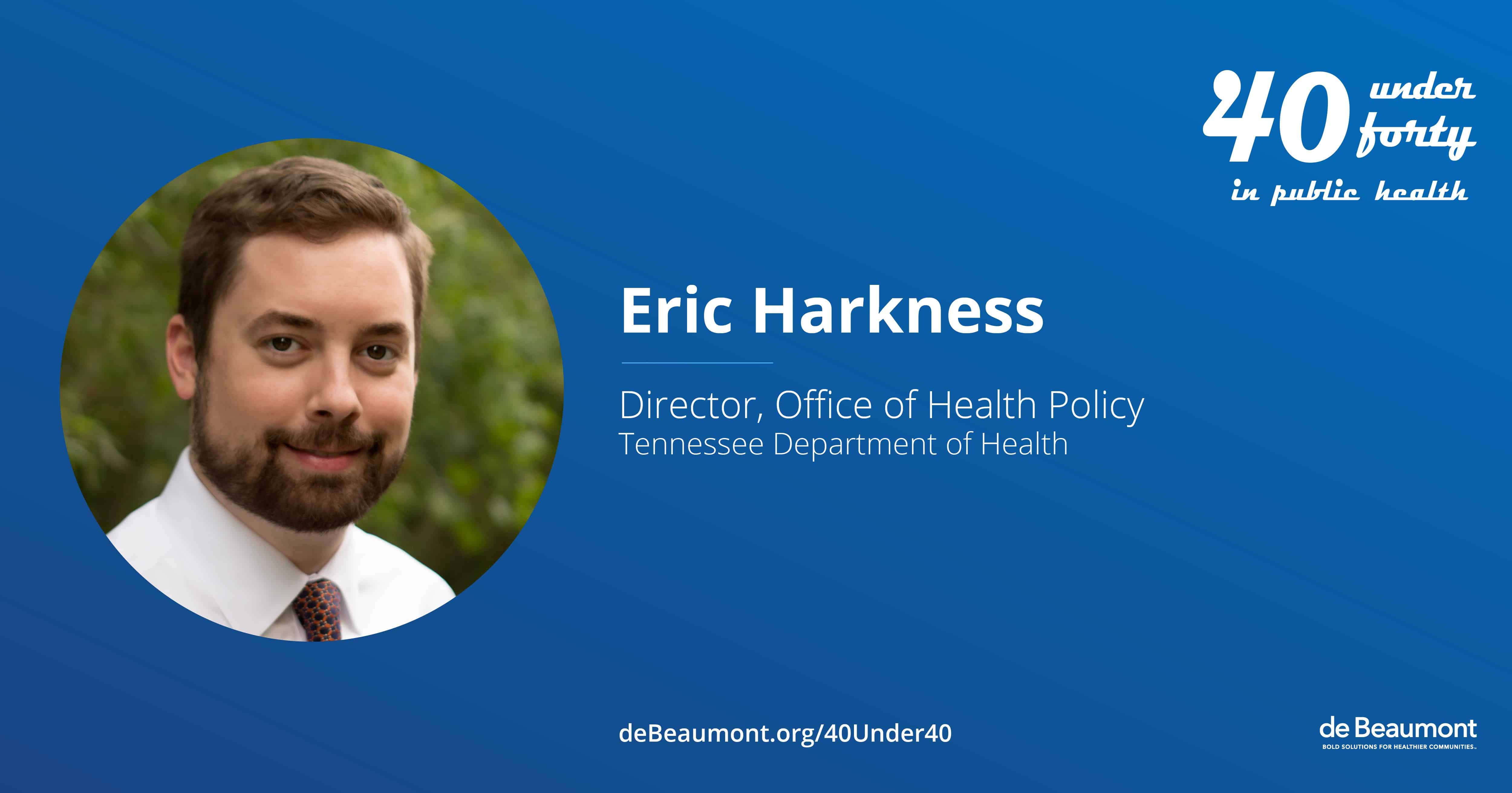 Eric Harkness - de Beaumont Foundation