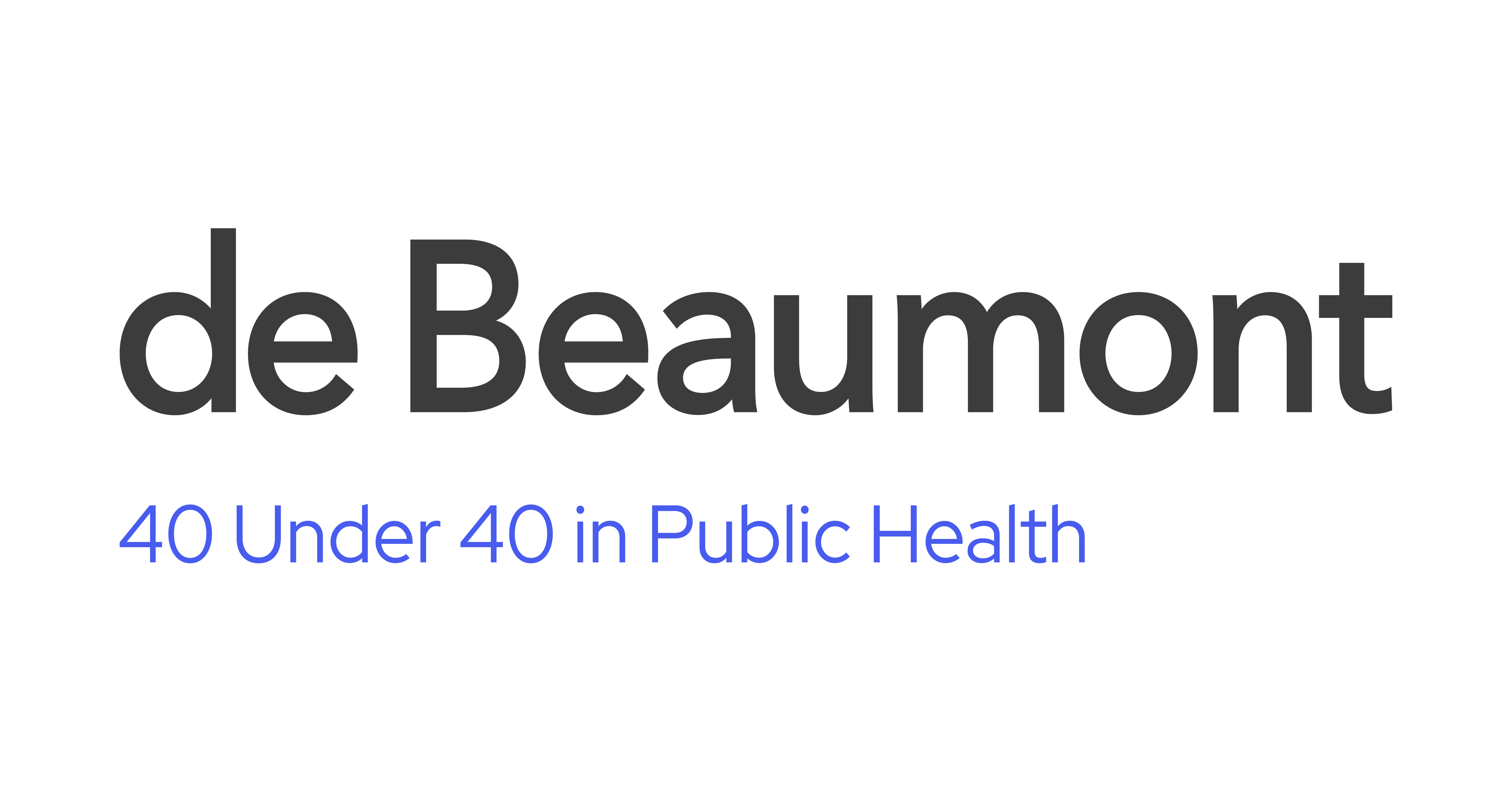 40 Under 40 in Public Health de Beaumont Foundation