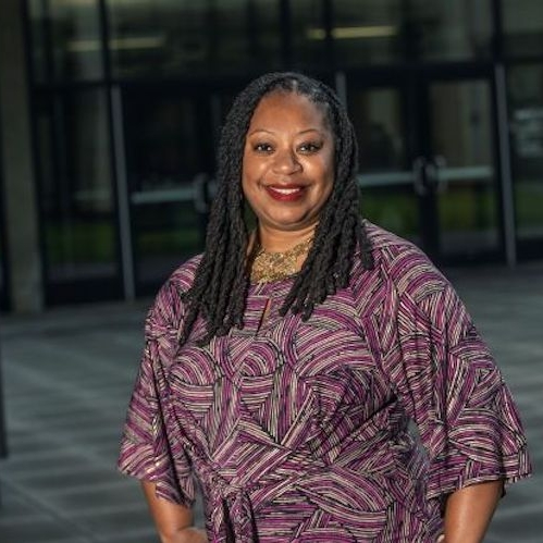 Dr. Tiffany Gary-Webb, PhD, MHS, Professor and Associate Dean for Diversity, Equity and Inclusion at the University of Pittsburgh and BEC Data Justice Workgroup Co-Chair